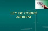 LEY DE COBRO JUDICIAL TRIBUNALES