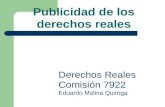 Publicidad registral inmobiliaria 2011