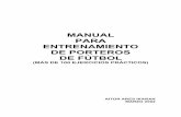 Manual entrenamiento para arqueros de Futbol