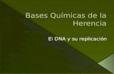 Bases Quimicas de la Herencia y Replicacion de ADN