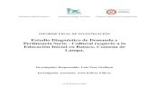 Informe Final Diagnostico de Educacion Inicial Batuco 2007