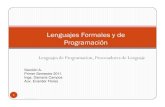 1-Lenguajes de Programacion y Paradigmas del Lenguaje