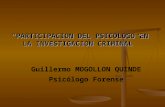 EXPO psico forense