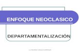 Enfoque Neoclasico Departamentalización-Tema 5. [Autoguardado]