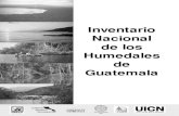 Inventario Nacional de Los Humedales de Guatemala