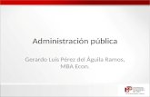 Administración pública Semana 10 - Sistema de Racionalización