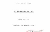 551303 Matemáticas II