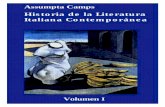 Camps Assumpta - Historia de La Literatura Italiana Contemporanea - Vol 1