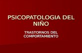 PSICOPATOLOGIA DEL NIÑO