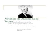 Natalicio de Antonia Sáez Torres