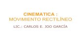 Ci Nematica 1- Movimiento Rectilineo - Mru - Mruv - Mcl-bn