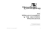 El observador y la acción Humana