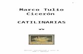Ciceron Marco Tulio - Catilinarias Bilingue