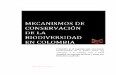 MECANISMOS DE CONSERVACIÓN DE LA BIODIVERSIDAD EN COLOMBIA