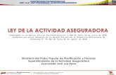 PRESENTACIÓN LEY DE LA ACTIVIDAD ASEGURADORA SUPERINTENDENTE