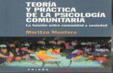 Maritza Montero. Teoria y practica de la psicolog­a comunitaria