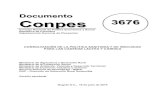 3676 CONPES