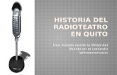 Historia Del Radioteatro en Quito