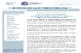 Aprobación presidencial, municipal, desempeño de Humala y de los medios