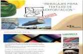 embalaje textil exportacion