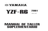 YZF R6 2001 Manual de Tayer