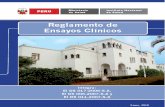 Reglamento Ensayos Clinicos PERU, INS