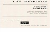 Agustín Codazzi- Las Memorias