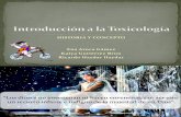 1. Induccion e Historia de La Toxicologia