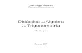 Libro de didáctica del algebra y la trigonometria, Carlos Torres