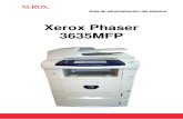 XEROX 3635 Administración