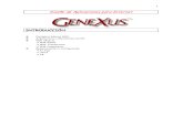 Diseño de Aplicaciones GeneXus Introducción en Web