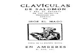 Claviculas de Salomon - Iroe El Mago