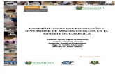 Diagnostico de La Produccion y Divers Id Ad de Maices en Coahuila