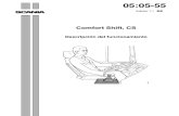 Scania K380 Comfort shift,CS-Descripción de funcionamiento