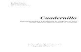 Cuadernillo Entrenamiento Evaluacion Competencias 2011