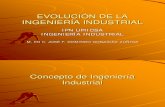 Evolucion de La Ingenieria Industrial