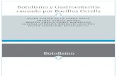 Botulismo y Gastroenteritis Causado Por Bacillus Cerells