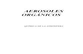 Aerosoles Organicos - Quimica de La Atmosfera