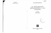 Kristeller - El pensamiento Renacentista y Sus Fuentes (fragmento)