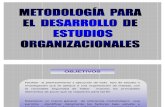 Metodologia Para El Desarrollo de Estudios Organizacionales