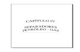 SISTEMA DE RECOLECCIÓN SEPARACIÓN DE PETROLEO Y GAS Cap. IV.