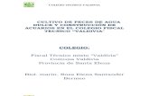 CULTIVO DE PECES DE AGUA DULCE Y CONSTRUCCIÓN DE ACUARIOS EN EL COLEGIO FISCAL TECNICO