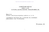 Origenes de la Civilizacion Adamica T4 - Josefa Rosalía Luque Alvarez