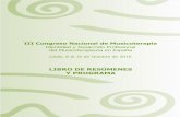 Libro de Resumenes y Programa III CNMT 2010