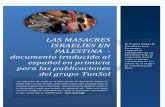 Las masacres israelíes en Palestina