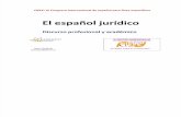 El español jurídico_discurso profesional y académico