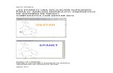 Comparativa Epanet2 vs Gestar2010