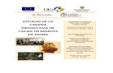 Estudio de la Cadena Productiva de Cacao en los Montes de María (Bolívar y Sucre)