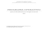 Programa Operativo 2012