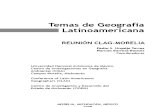 Temas de Geografía Latinoamericana